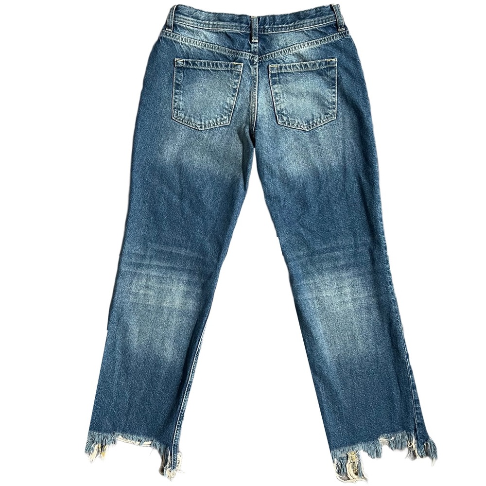 Distressed Blue Jeans - Picture 6 of 10